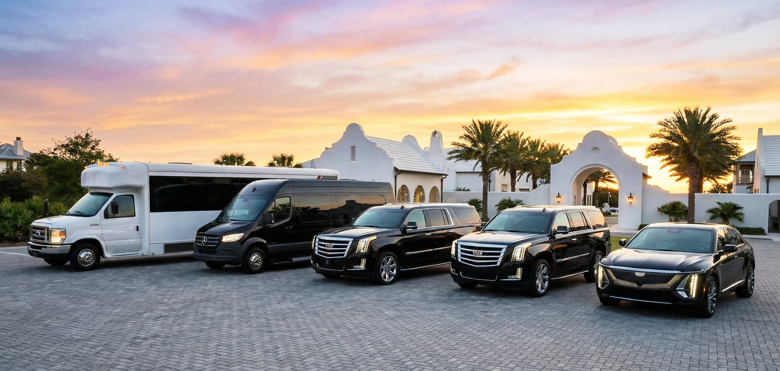 Luxe Limos of Destin stands out as a premier provider of luxury VIP black-car transportation services, offering seamless rides from Panama City Beach ECP Airport to the beautiful beaches of 30A. Our private ECP car service ensures top-notch transportation for travelers coming to and from Destin, Miramar Beach, Santa Rosa Beach, Inlet Beach, Aly's Beach, and Rosemary Beach along Florida's 30A coast.